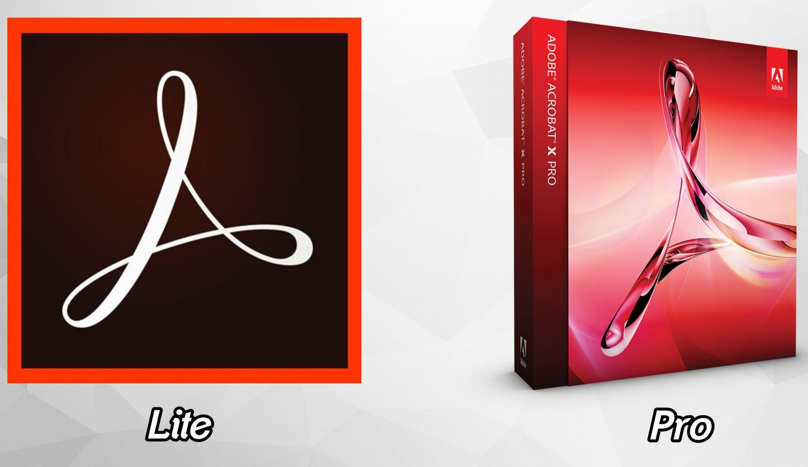 Adobe Acrobat Lite e Pro